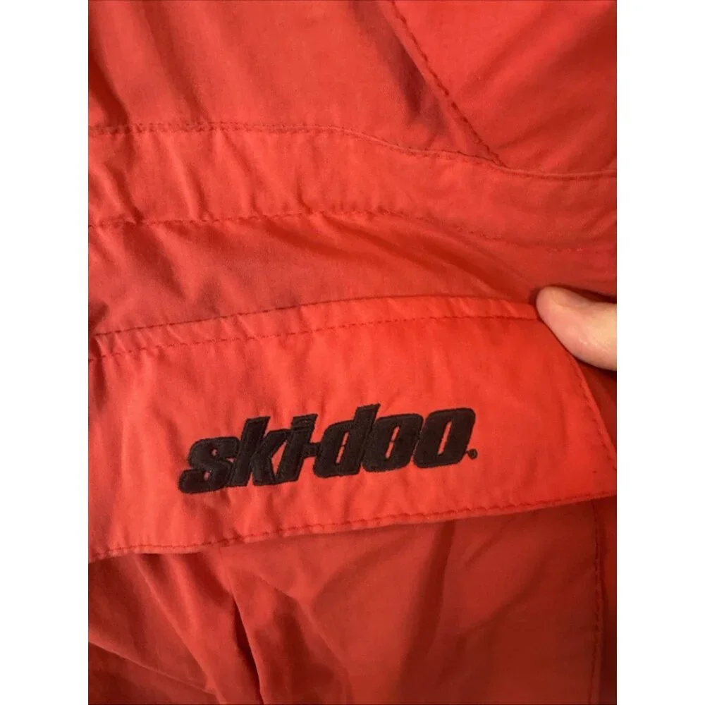 Vintage Ski-Doo Bombardier Men’s Jacket Large Red Black Snowmobile Coat‎ Canada